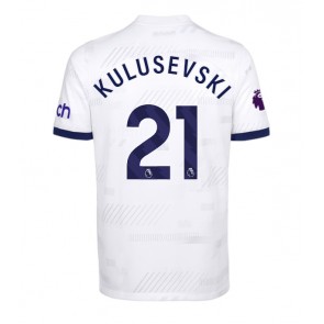 Tottenham Hotspur Dejan Kulusevski #21 Domaci Dres 2023-24 Kratak Rukavima